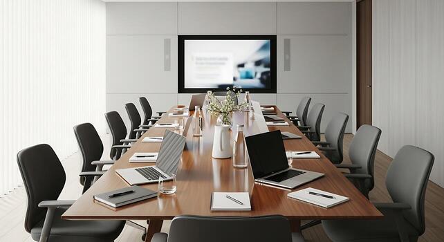 video conference room